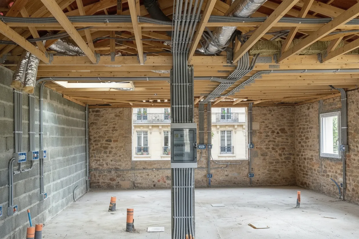 Électricien à alfortville — après (chantier 3) Électricien à alfortville — après (chantier 3)